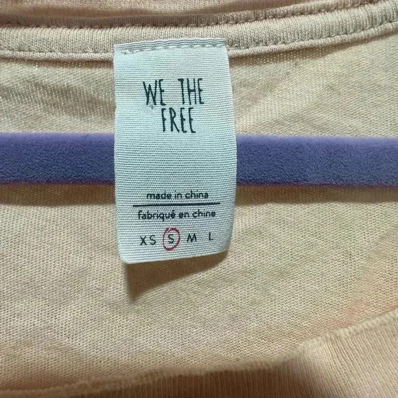 WE THE FREE Free People FP Boxy flowy Blouse Size Small - Picture 2 of 3